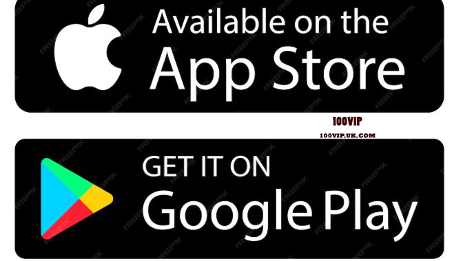 App 100VIP không có trên CH Play hay App Store