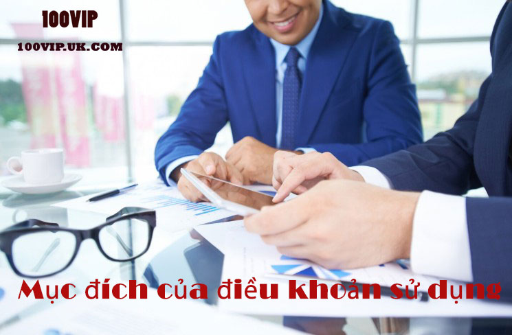 Mục đích của điều khoản sử dụng